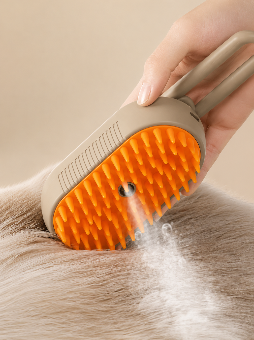 Brosse de Toilettage Auto-Nettoyante pour Chats &amp; Chiens 🐱🐶