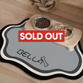 Tapis d'alimentation personnalisable pour animaux de compagnie